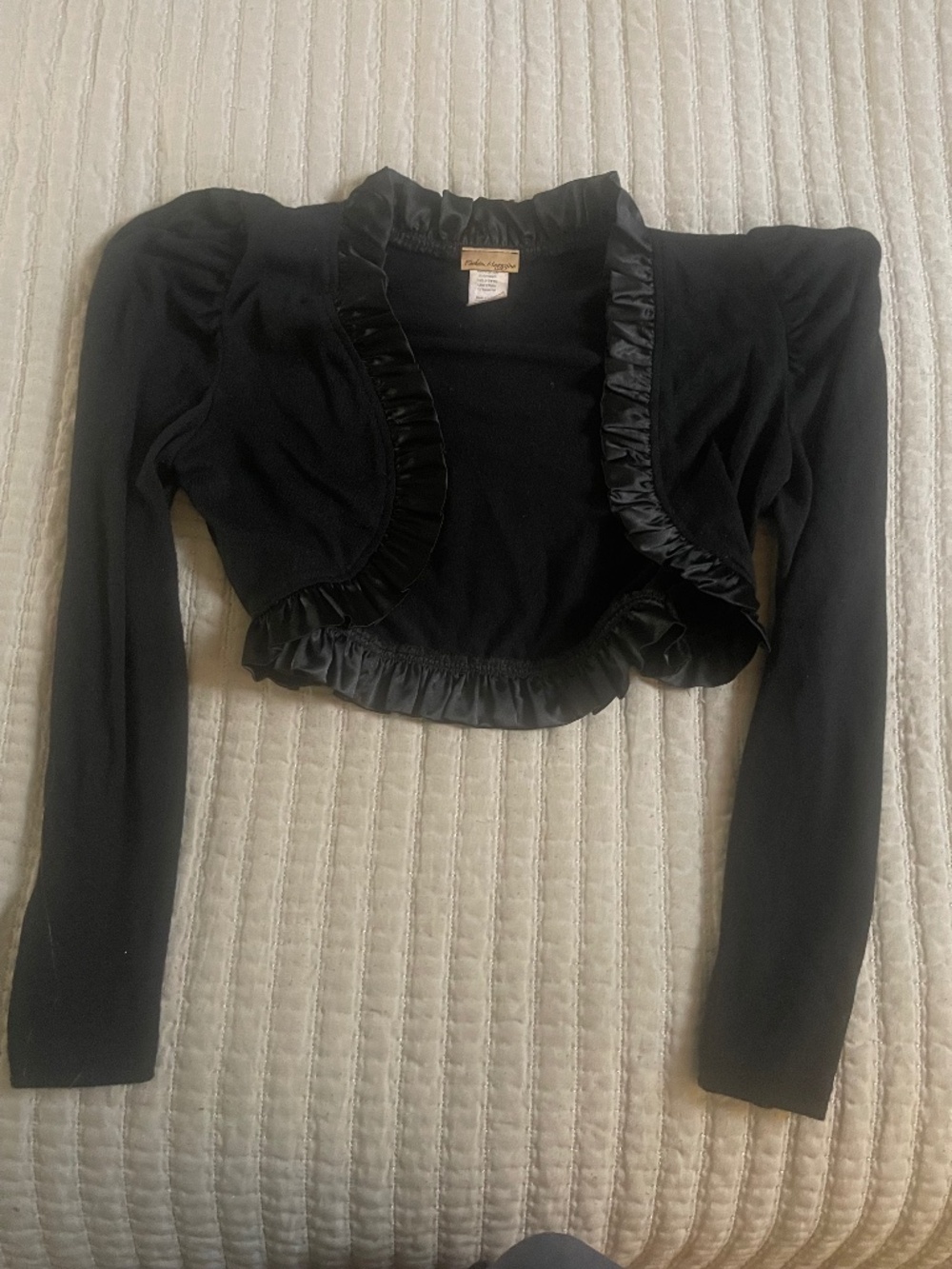 Black bolero